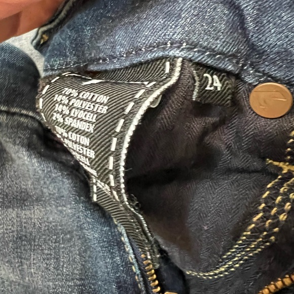 7 for all mankind skinny jeans - Picture 5 of 5